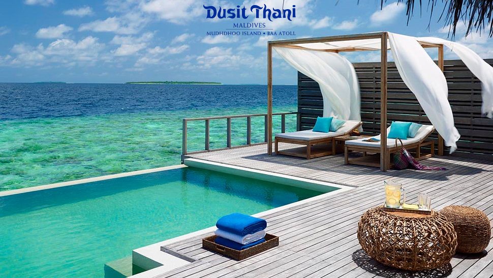 馬爾地夫都喜天闕Dusit Thani : 2023早鳥預定贈一次漂浮早餐+30分鐘拍攝+一次房內用餐+一次團體日落巡航+一次雙人獨木舟使用體驗