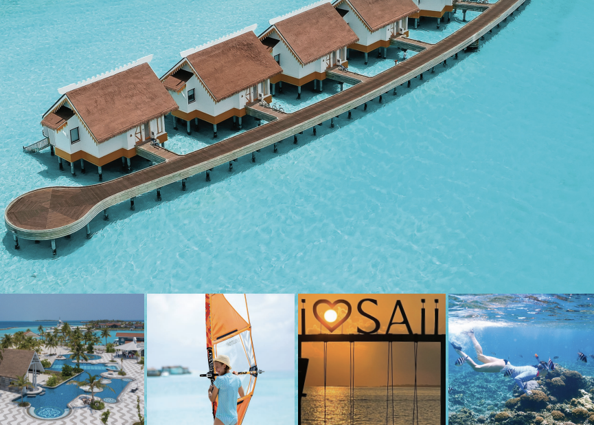 馬爾地夫希爾頓旗下品牌 SAii LAGOON 夏季早鳥享住3付2 + 快艇來回接送 / 凱仕獨家一次泳池房型送漂浮早餐+一次30分鐘攝影體驗