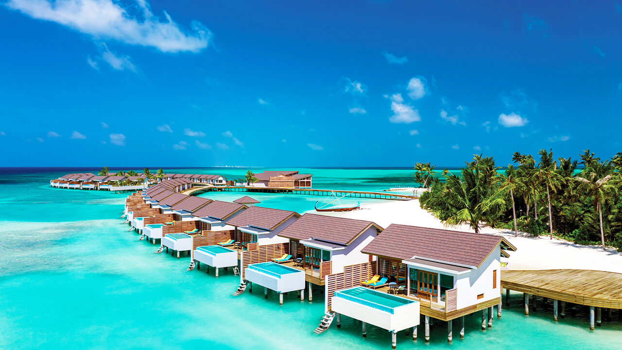 卡尼富士島Kanifushi: 全新海上泳池別墅