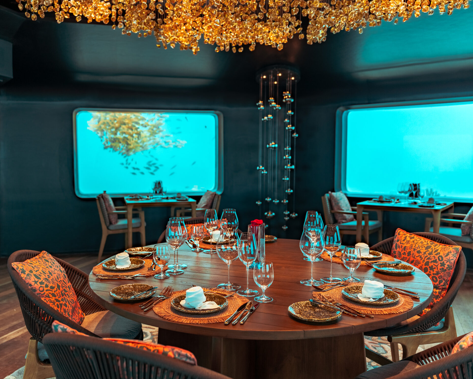 馬爾地夫海底餐廳